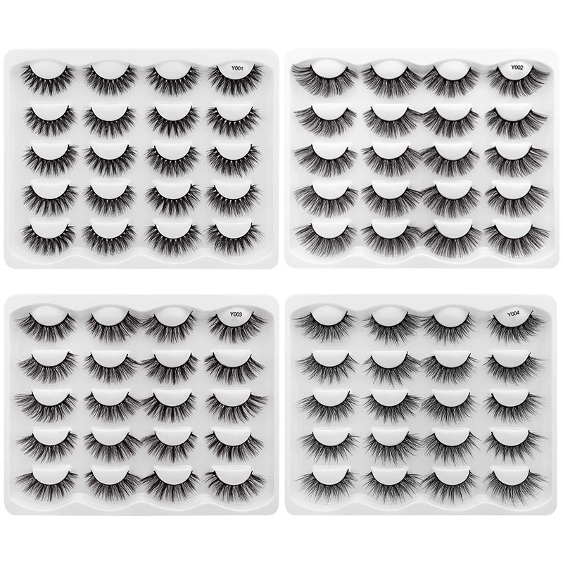 Professional eyelash supplier wholesale false eyelash pair vegan eyelash set