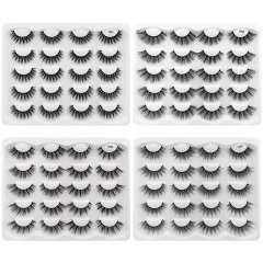 Professional eyelash supplier wholesale false eyelash pair vegan eyelash set