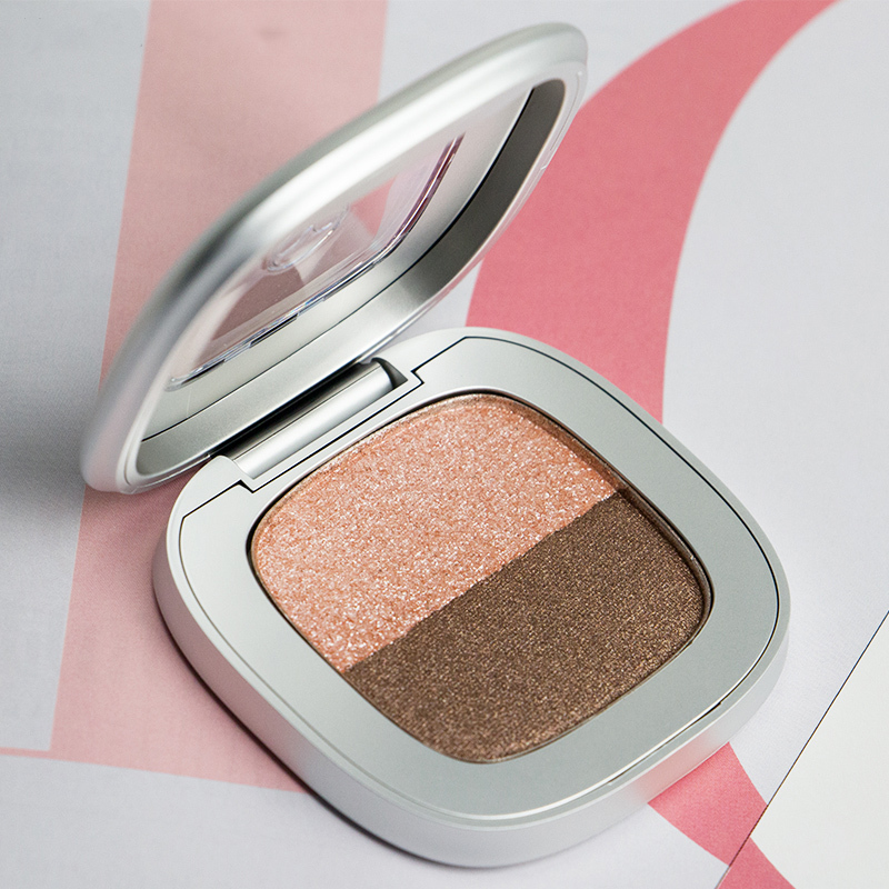 Two-Color Private Label Luxury Design Custom Cosmetic Eye Shadow