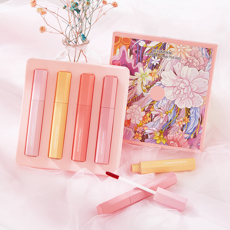 Wholesale Moisture Cosmetics Premium Matte Lip Gloss Kit