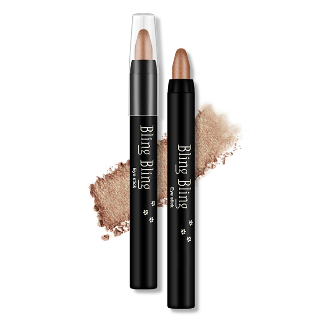 16Colors Glitter Long Lasting Waterproof Highlight Colorful Makeup Eyeshadow Pencil