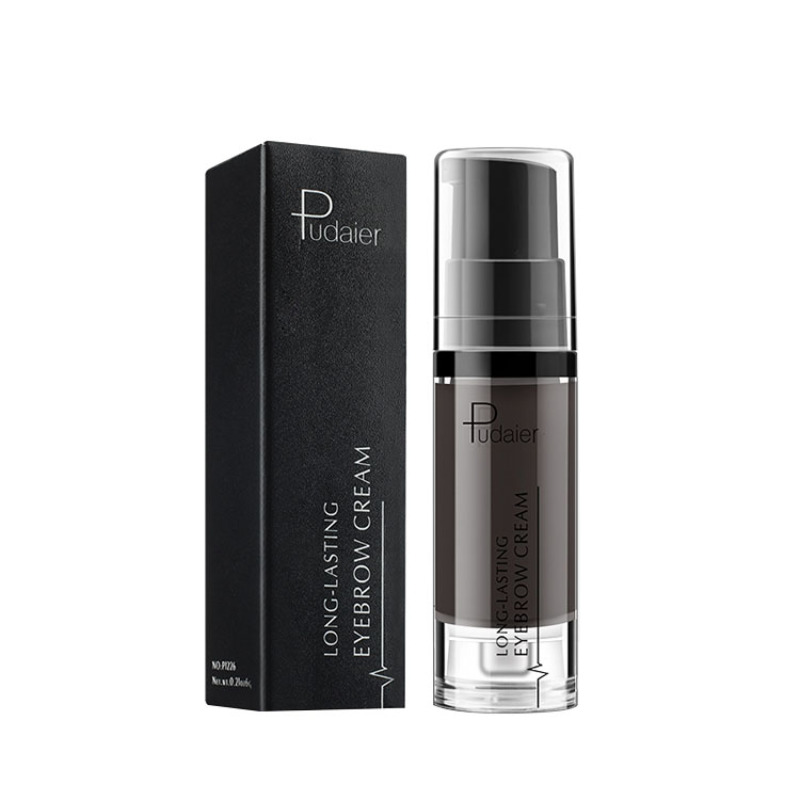 6 Colors Waterproof dip brow Custom Eyebrow Gel Brow Pomade Private Label Eyebrow Pomade