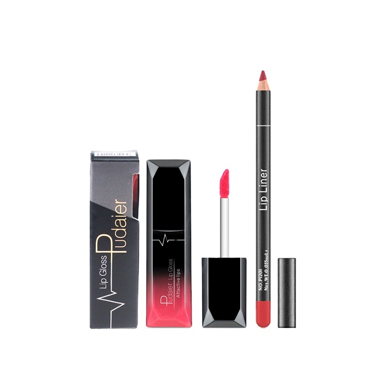 Custom Makeup Custom Matte Private Label Lipliner And Lipstick Set