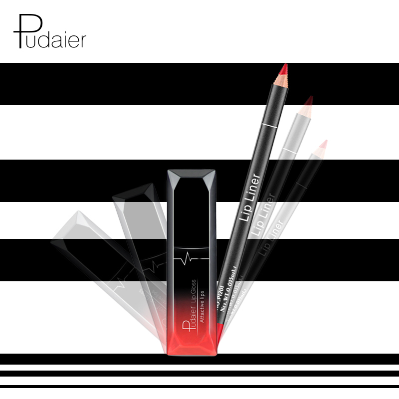 Custom Makeup Custom Matte Private Label Lipliner And Lipstick Set