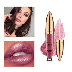 18 Shade Custom Private Label Velvet Cheap Glitter Makeup Liquid Cosmetic Lipstick