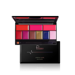 Wholesale Custom High Pigment Private Label Makeup 9 Colors Lip Cream Matte Lipstick Palette