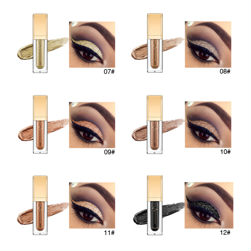 Low Moq Lady's Eyes Beauty Liquid Makeup Cosmetic Eyeshadow Palette