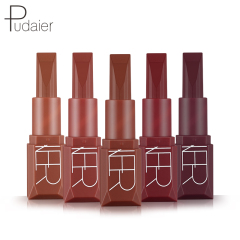 Hot 5Color/Set Lipstick Waterproof Lip Gloss Long Lasting Nude Lip Set Sexy Velvet Matte makeup LipStick