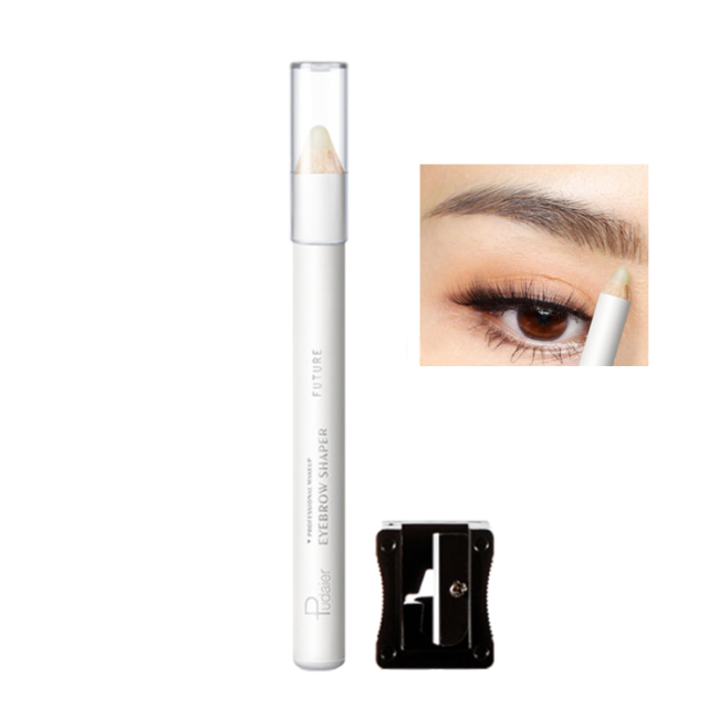 Long Lasting High Quality Private Label White Eyebrow Mapping Pencil