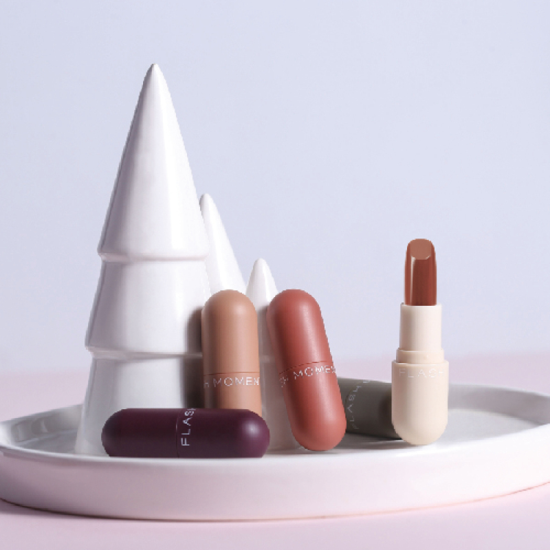 Low Moq 5 Colors Waterproof Matte Mini Capsule Lipstick Set