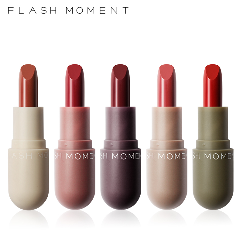 Low Moq 5 Colors Waterproof Matte Mini Capsule Lipstick Set