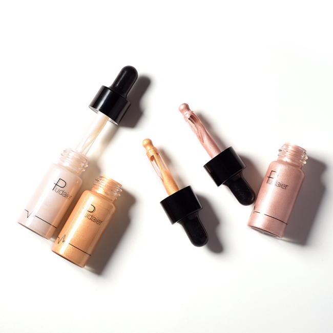 High Gloss Face Highlight 3D Stereo Cosmetics Lasting Brightening Liquid Foundation