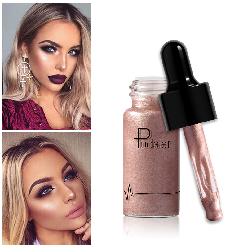 High Gloss Face Highlight 3D Stereo Cosmetics Lasting Brightening Liquid Foundation