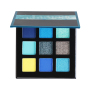 9 Colors Waterproof Shimmer Pigmented Pressed Glitter Powder Square Eyeshadow Palette