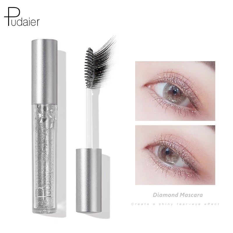 Wholesale 3D Mascara Diamond Glitter Private Label Waterproof Mascara