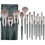 Cheap Professional 14 pcs Custom High Quality Unique makeup brush set with quilt bag