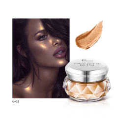 Face Body Beauty Makeup Organic Highlighter Powder Shimmer GlitterJelly Gel Mermaid Eyeshadow