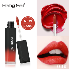 Custom 6 Colors Velvet Matte Waterproof Wholesale Lip Gloss