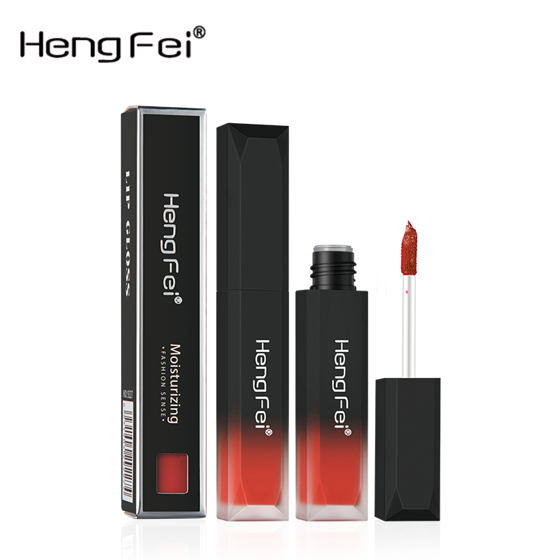 Custom 6 Colors Velvet Matte Waterproof Wholesale Lip Gloss