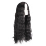 Wholesale Deep Wave Lace Frontal Curly synthetic hair wigs for black women