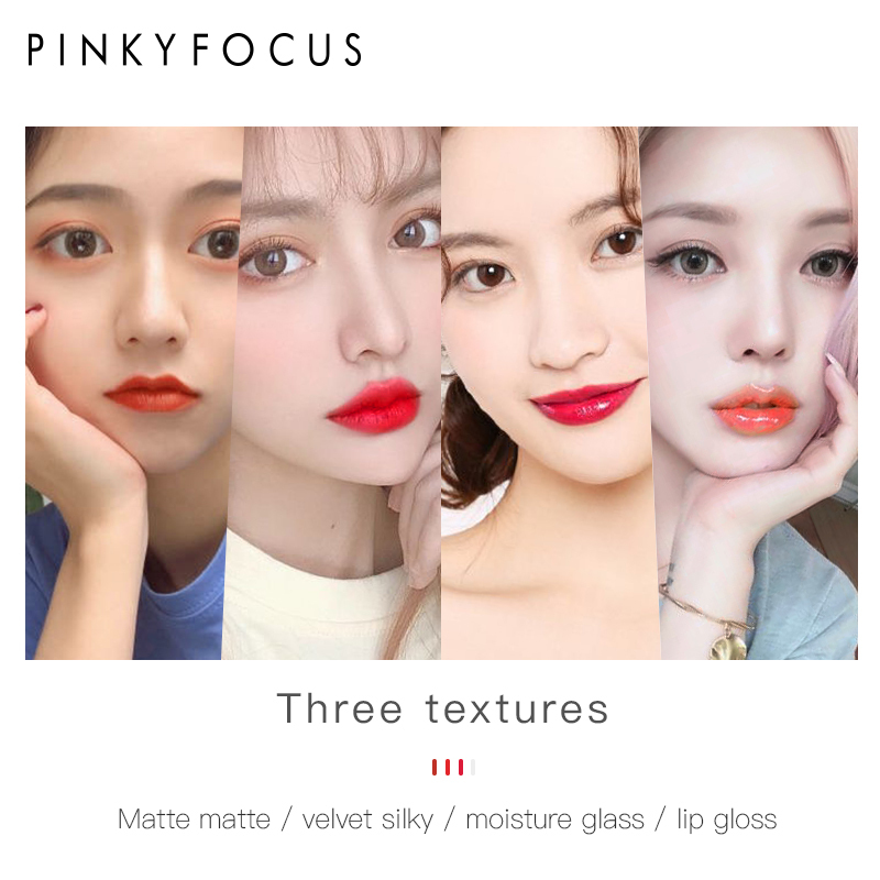 Four-Color Silk Soft Cigarette Matte Lipstick Makeup Long Lasting Lipstick Set