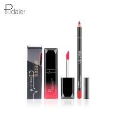 Wholesale Matte Makeup Private Label lip liner and lipstick set
