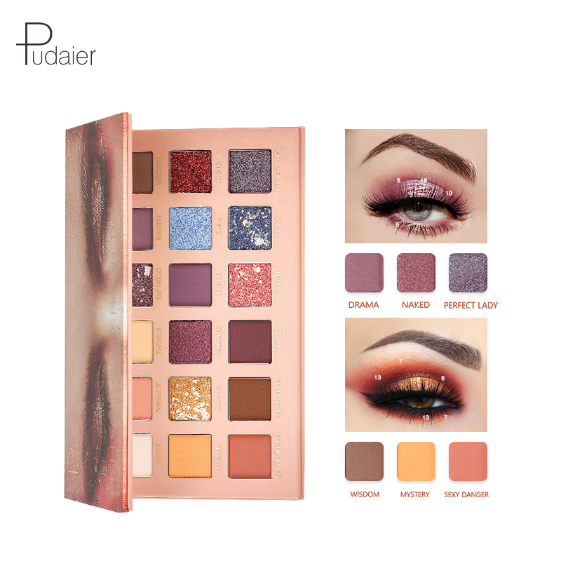 2022 new arrivals 18 colors Long-lasting Matte Makeup Eyeshadow Pallets