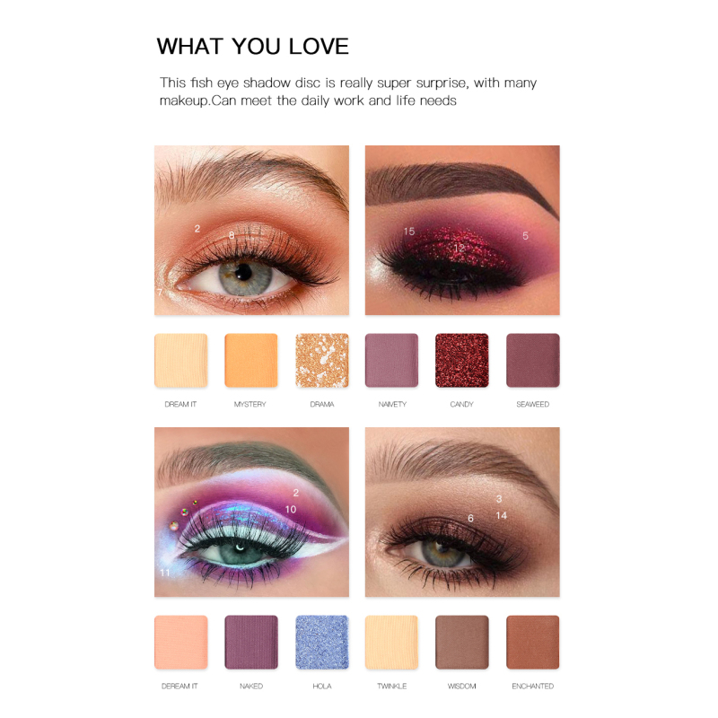 2022 new arrivals 18 colors Long-lasting Matte Makeup Eyeshadow Pallets