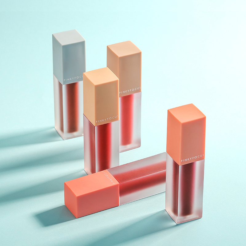 Custom 6 pcs Clear Shiny liquid lipstick sets  Waterproof Matte Lip Glaze Lip Gloss Set