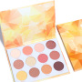 long lasting waterproof 12 Colors bulk vegan Eyeshadow  Make up Eye Shadow Pallet Customize