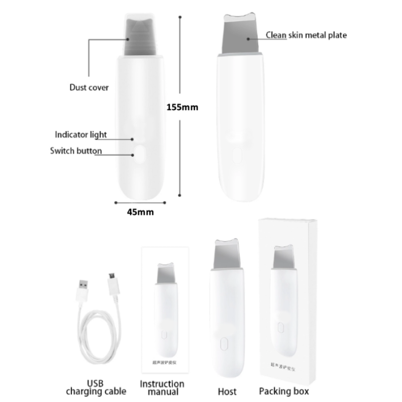 Home & Commercial Use Ultrasonic Skin Scrubber