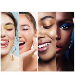 Custom Private label Cosmetic Palette 4 Color Eye Shadow