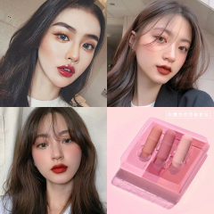 Long-Lasting Moisturizing Cute Mini Capsule Lipstick Liquid Cosmetics Matte Mini Lipstick Set