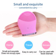 Wholesale Clean Pores And Smooth Skin Silicone Facial Cleansing Brush