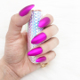 New Fashion Nails Arts Full Cover Rainbow Bright False Coffin Short Private Label Press On Nails