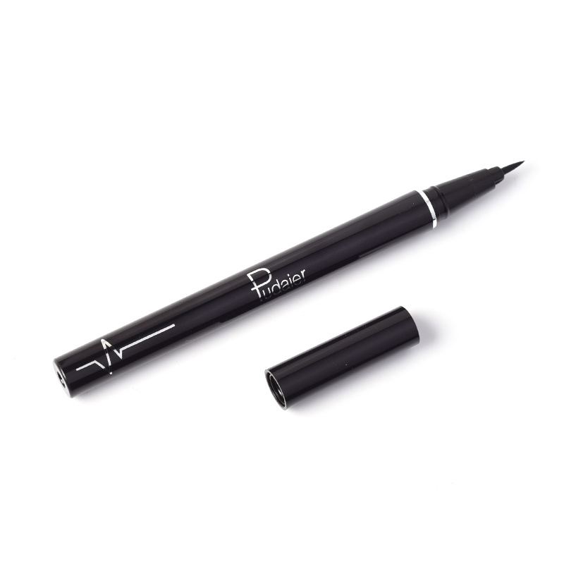Smooth Cool Black Sweat-Proof And Quick-Drying Custom matte waterproof liquid eyeliner