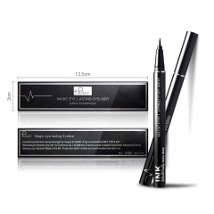 Smooth Cool Black Sweat-Proof And Quick-Drying Custom matte waterproof liquid eyeliner