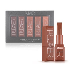 Private Label 5 Colors Ingredients Low Moq Makeup Long Lasting Matte Lipstick Suit
