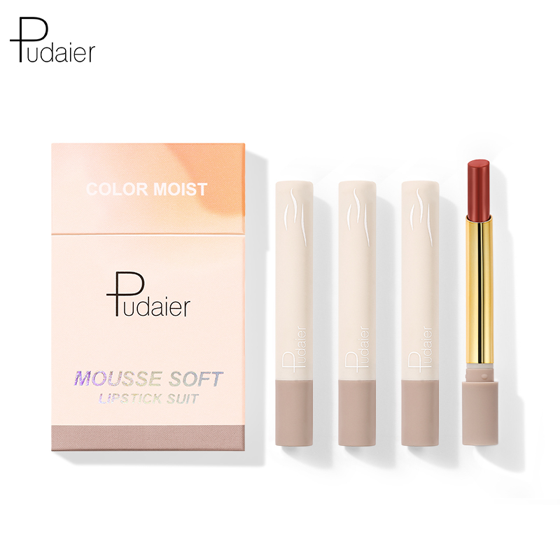 Portable Moisture Does Not Dry Out Custom Women Waterproof Lipstick Set