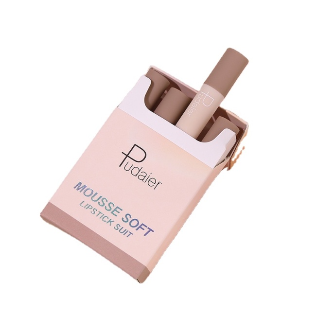Portable Moisture Does Not Dry Out Custom Women Waterproof Lipstick Set