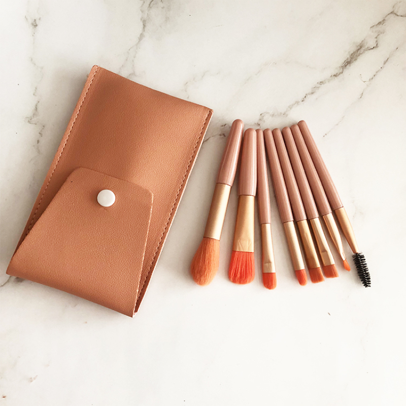 Wholesale pink makeup brush set Cheap brush set makeup mini makeup brush set