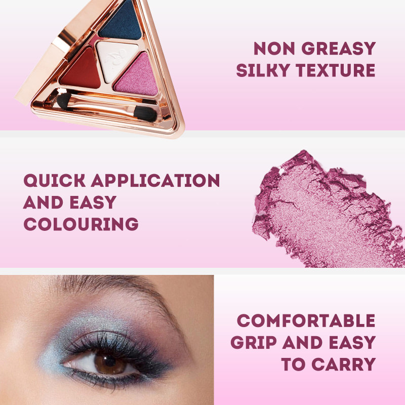 Custom Logo Waterproof Cosmetics Beauty Makeup Shining Eye Shadow