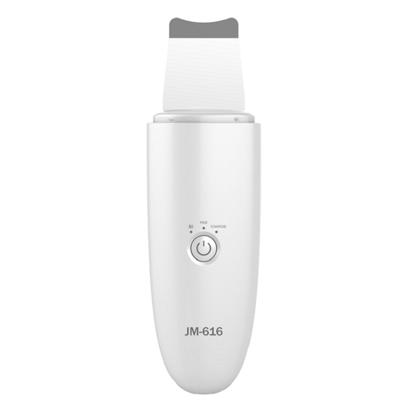 Lady Use Facial Skin Cleaner Peeling Ultrasonic Skin Scrubber Spatula