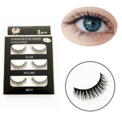 Manufacturer Wholesale 3 Pairs Natural 5D Wholesale False Eyelashes