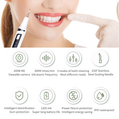 Portable Electric Home Smart Visual Electric Ultrasonic Teeth Cleaner