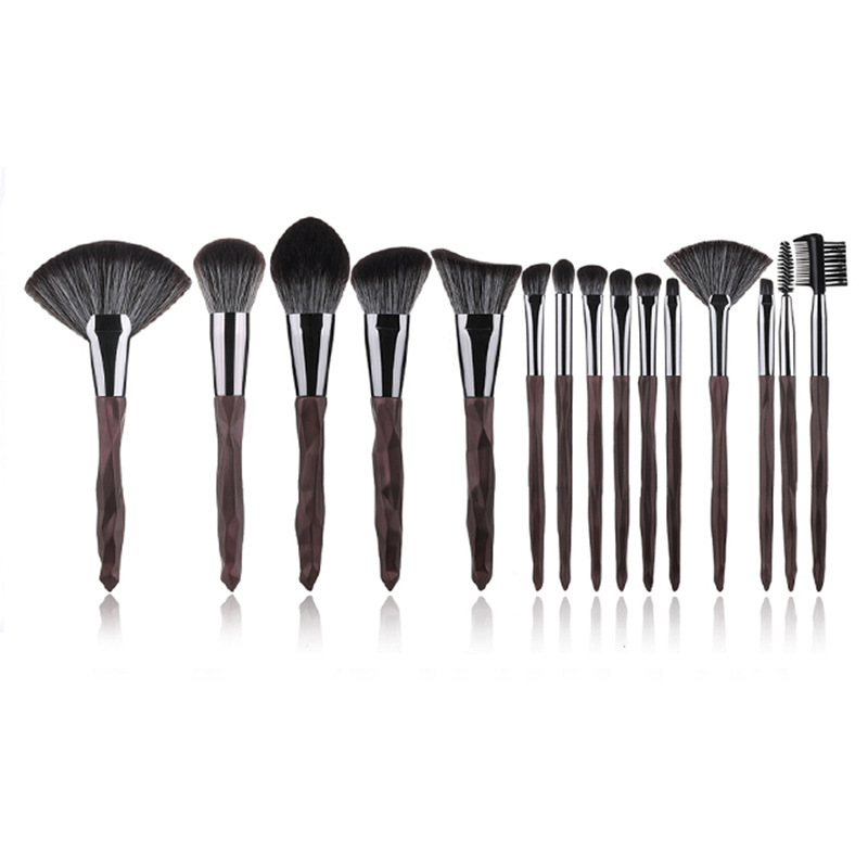 Professional High Quality 15pcs Synthetic makeup brush wholesale makeup set custom makeup brush set
