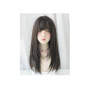 High-Quality Rose Net Human Braided Scalp Full Lace Wig Natural