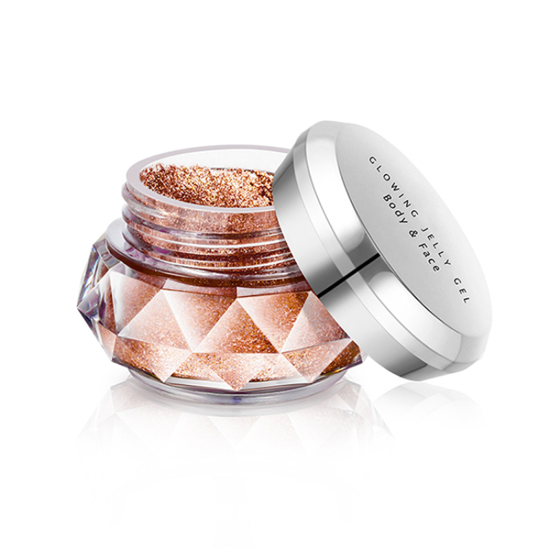 Face Body Beauty Jelly Gel color Private label Makeup Highlighter