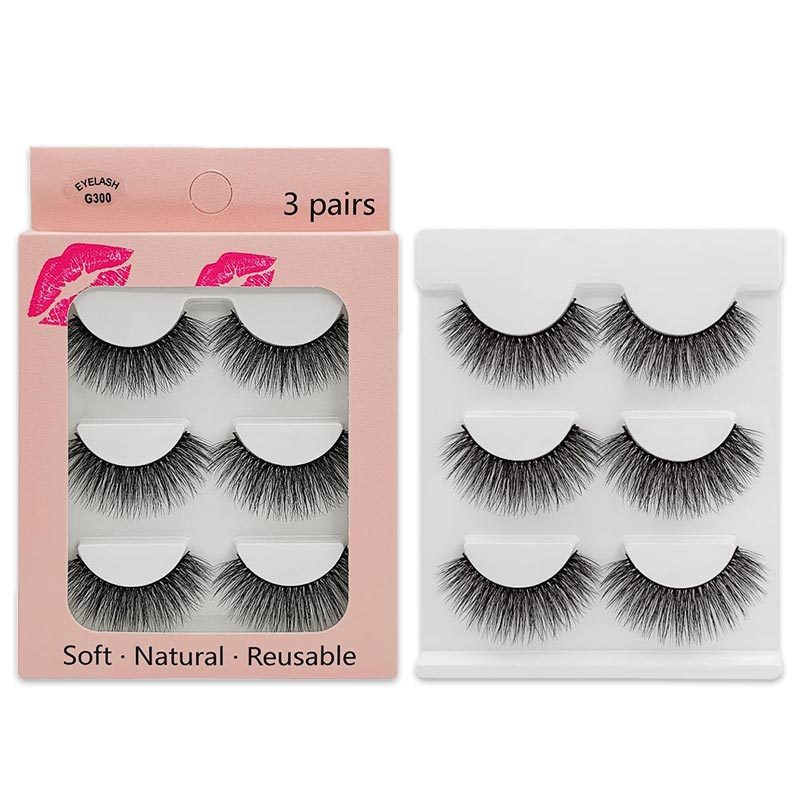3D Natural And Dense Super Long Women Fake Eyelashes