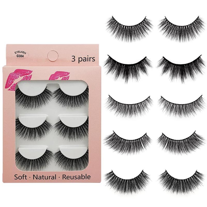 3D Natural And Dense Super Long Women Fake Eyelashes